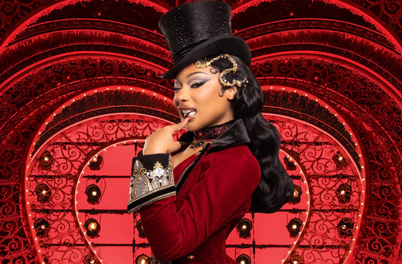 First Look: Megan Thee Stallion In Moulin Rouge