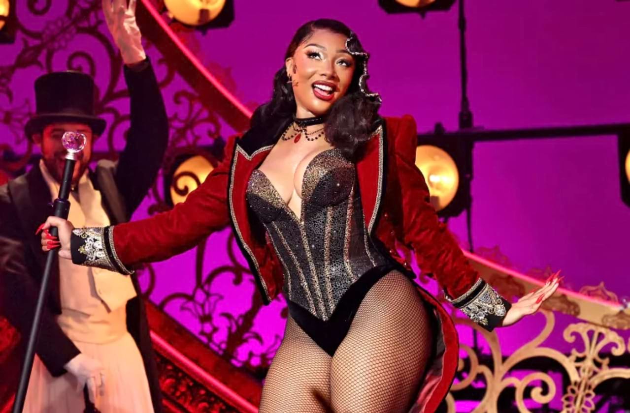 Check Out Megan Thee Stallion In Moulin Rouge!