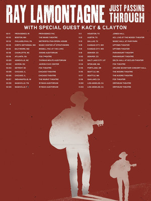 Ray LaMontagne at Isaac Stern Auditorium