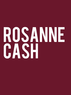 Rosanne Cash at Van Wezel Performing Arts Hall