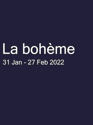 La Boheme Poster