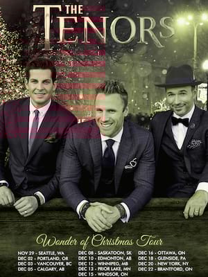 The Tenors at Herbst Theater