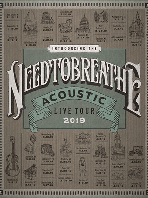 Needtobreathe at Victory Theatre