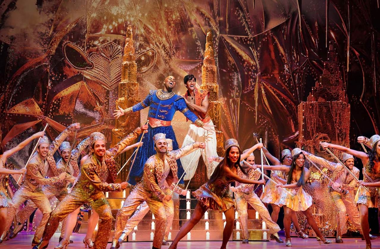 Aladdin at New Amsterdam Theater