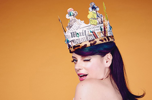 Don't miss Lily Allen, strictly limited run