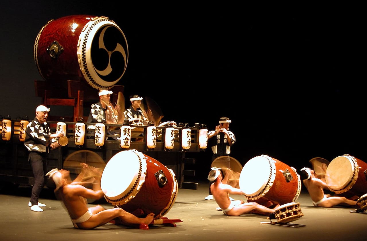 Kodo Drummers at Community Theatre