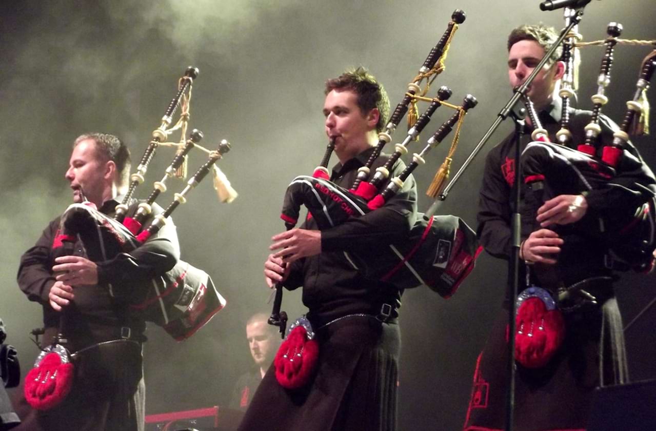 Red Hot Chilli Pipers at Cerritos Center