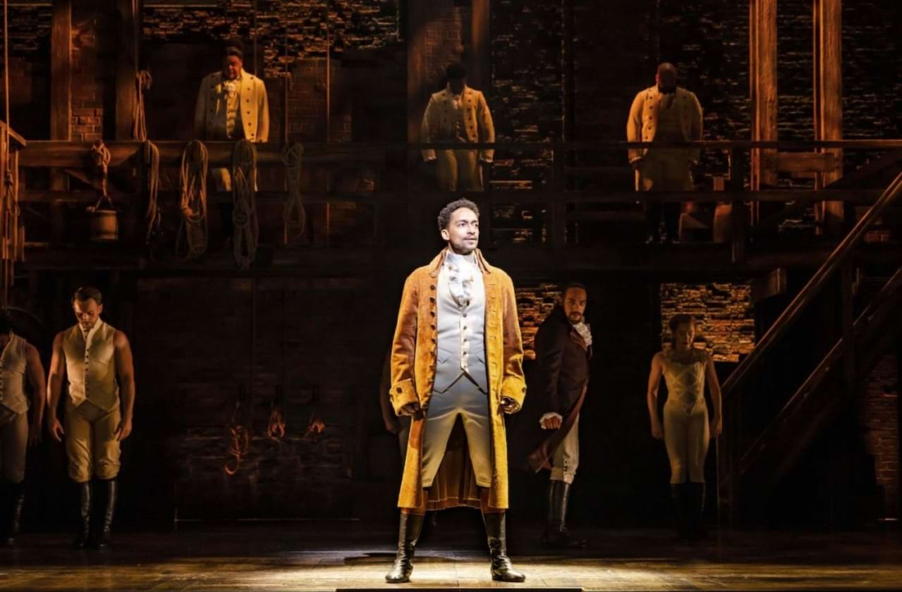 Hamilton at Victoria Palace Theatre