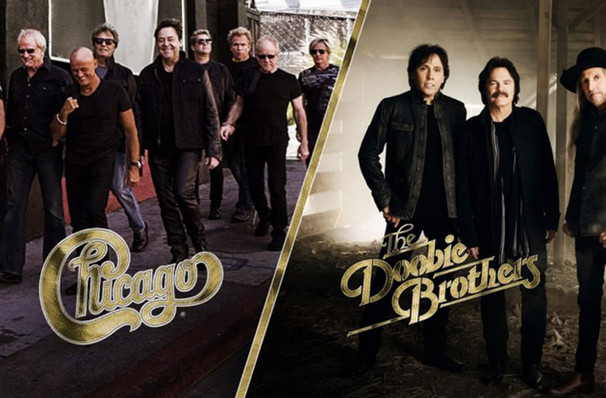 Don't miss Chicago and the Doobie Brothers, strictly limited run
