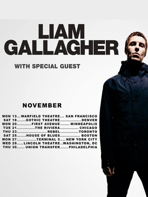 Liam Gallagher at The Warfield