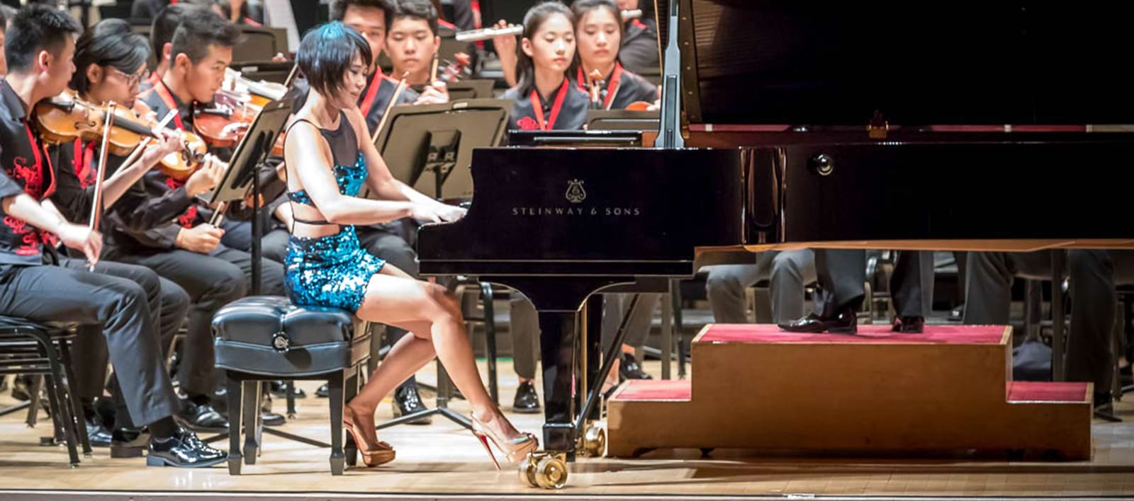 Yuja Wang  Marian Anderson Hall Philadelphia, PA  Fri Apr 2, 2027   Tickets, information, reviews