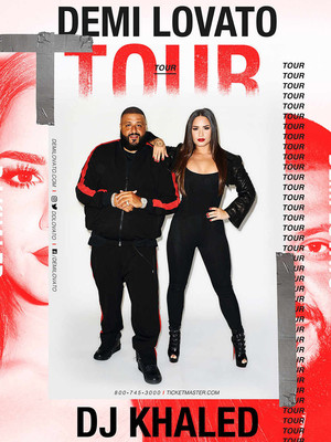 lovato demi khaled dj brooklyn ny barclays center atlantic ave