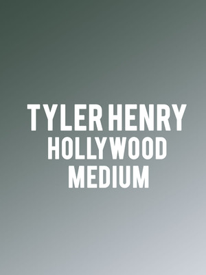 Tyler Henry - Hollywood Medium at Seneca Niagara Events Center