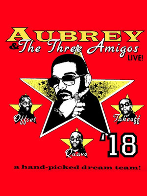 Drake with Migos at TD Garden