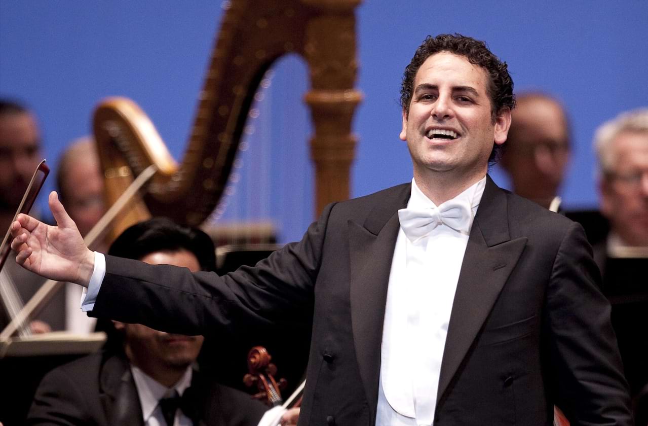 Juan Diego Florez at Dorothy Chandler Pavilion
