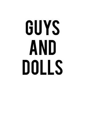 Guys and Dolls at Wurtele Thrust Stage