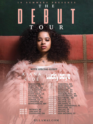 Ella Mai at Tabernacle