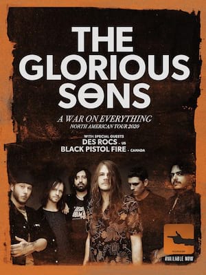 The Glorious Sons at Rickshaw Stop