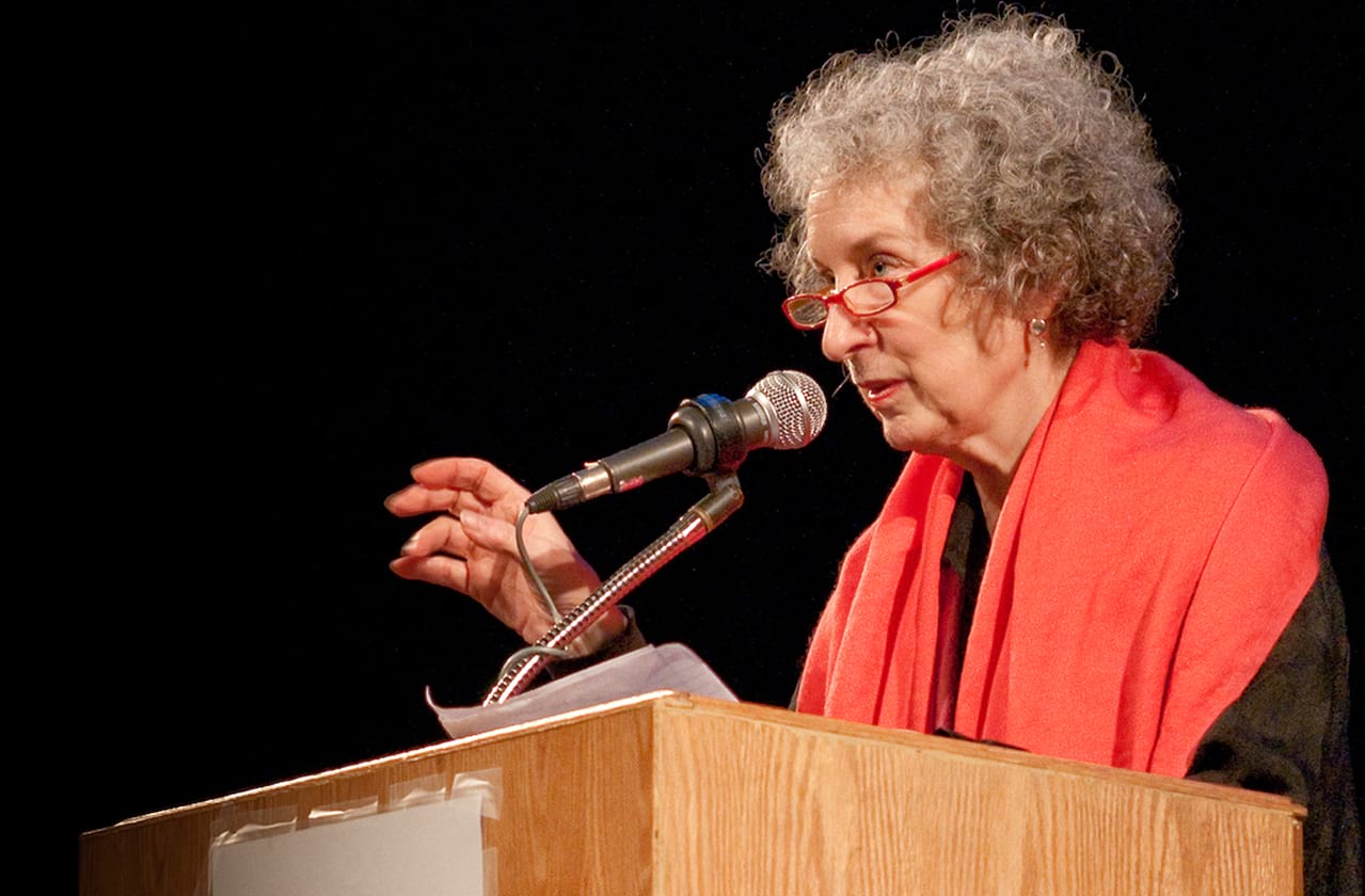 Margaret Atwood at Southern Alberta Jubilee Auditorium