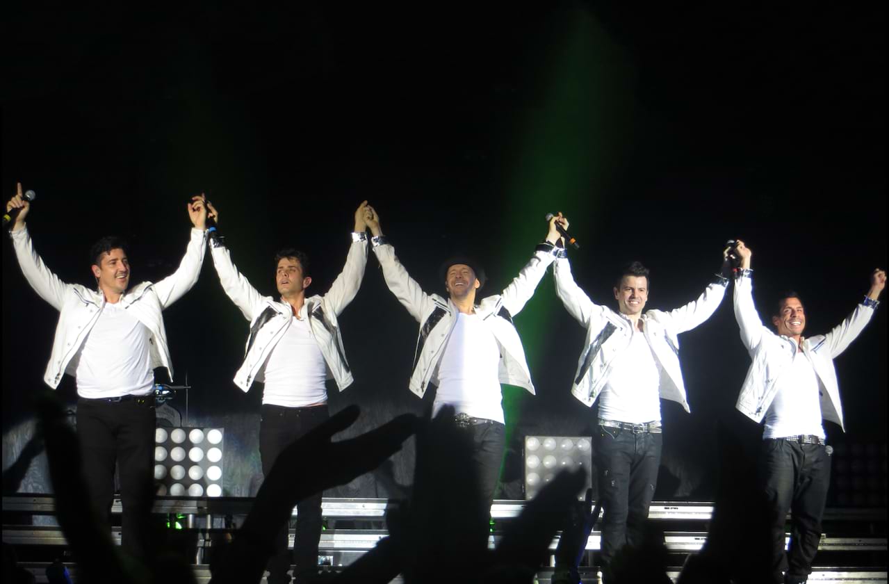 New Kids On The Block at Xfinity Theatre