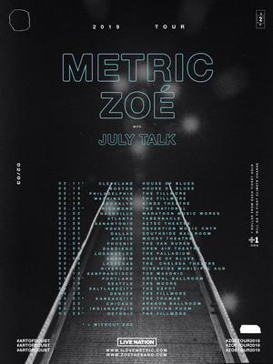 Metric and Zoe at Kings Theatre