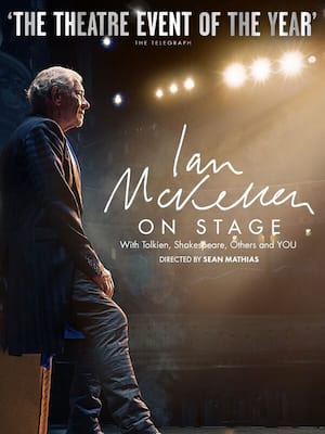 Ian McKellen On Stage at National Theatre, Olivier