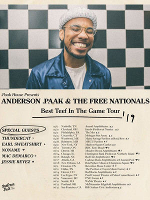 Anderson .Paak at Huntington Bank Pavilion