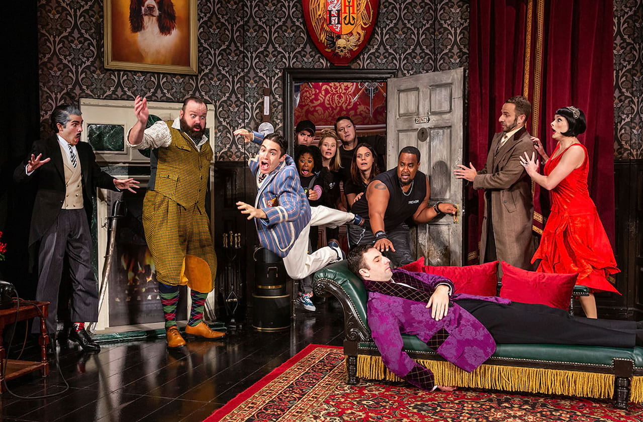 The Play That Goes Wrong at Stage 4 New World Stages