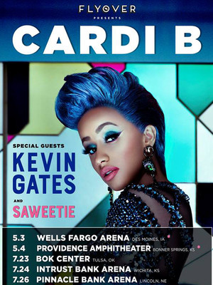 Cardi B at INTRUST Bank Arena