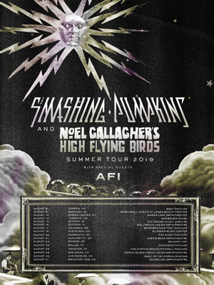 Smashing Pumpkins with Noel Gallagher at Hollywood Casino Amphitheatre IL