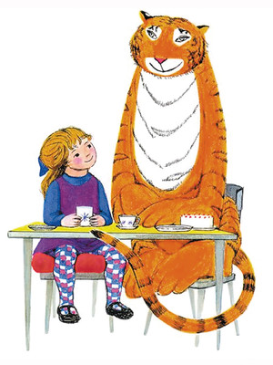The Tiger Who Came To Tea Poster