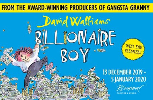 Dates announced for Billionaire Boy