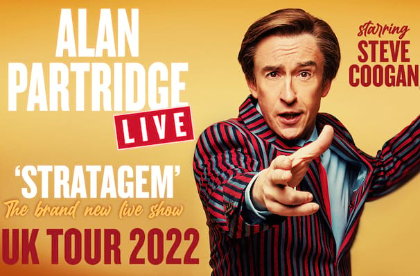 Alan Partridge Live dates for your diary