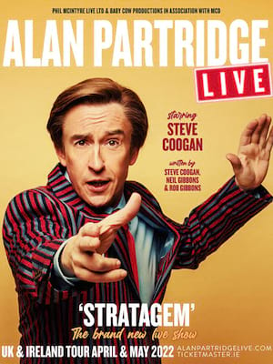 Alan Partridge Live Poster