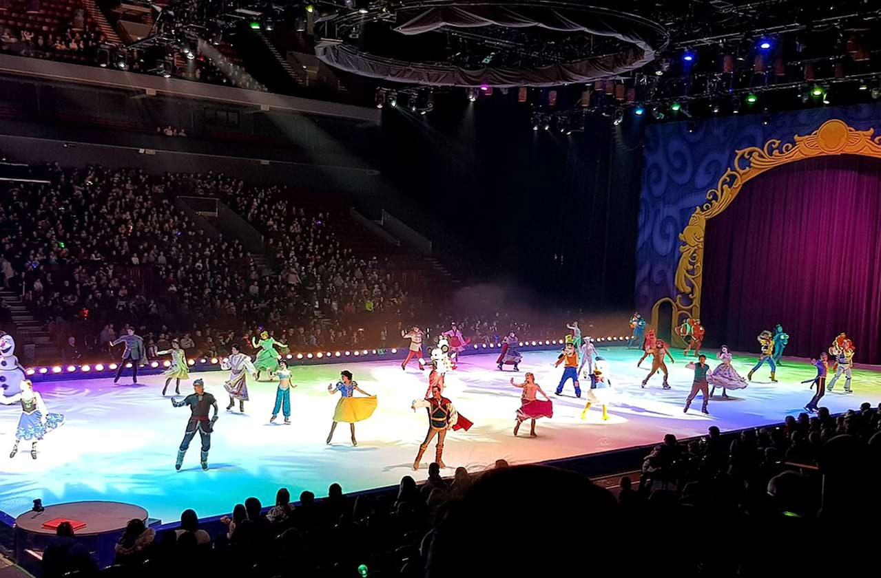 Disney on Ice - Into the Magic at Knoxville Civic Coliseum
