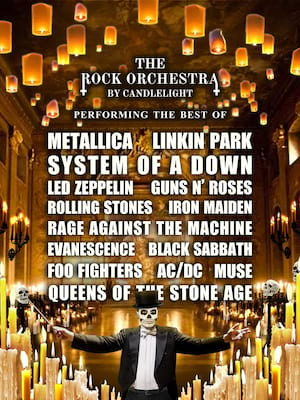 The Rock Orchestra By Candlelight Poster