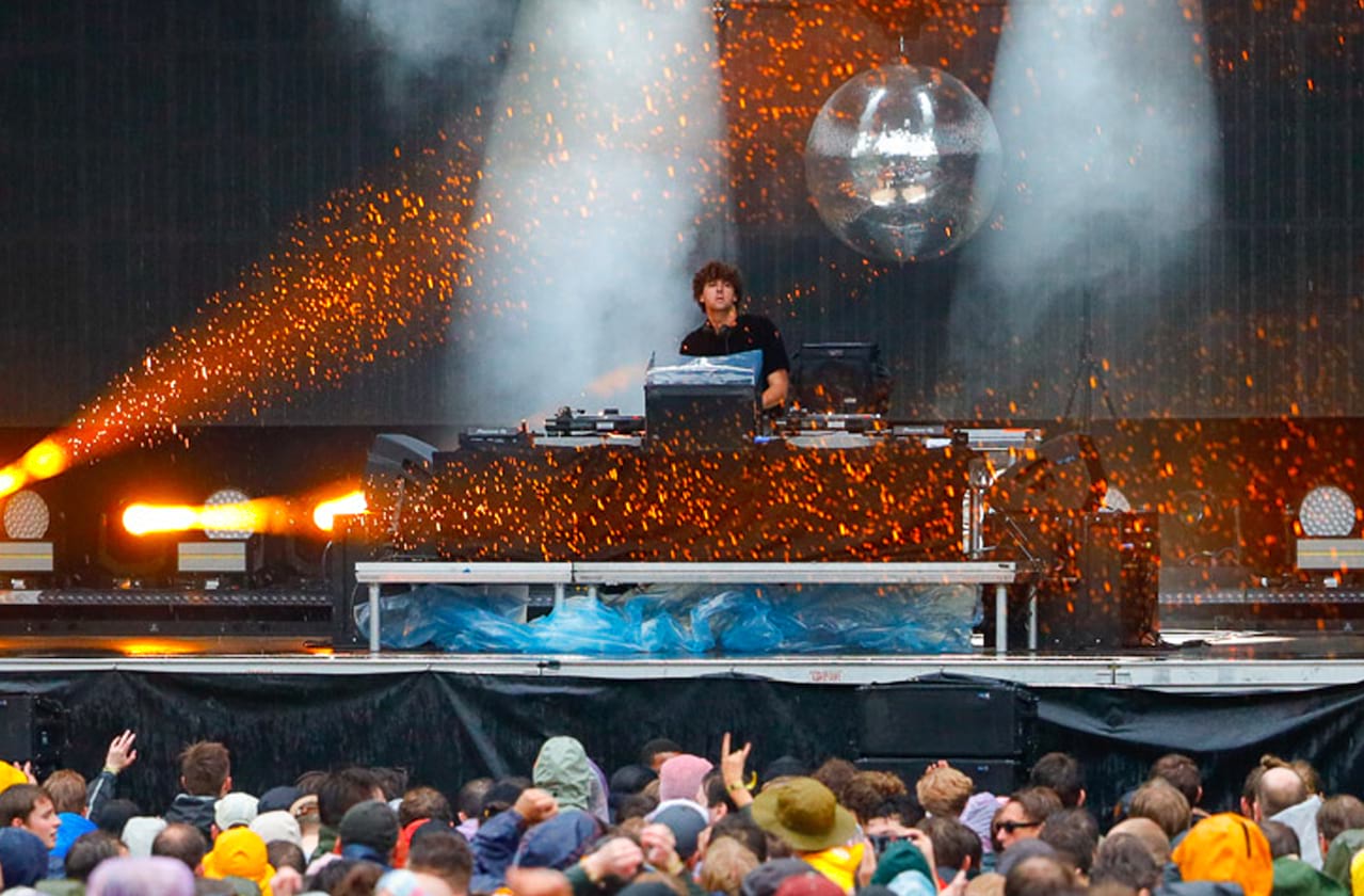 Jamie xx at Pioneer Courthouse Square