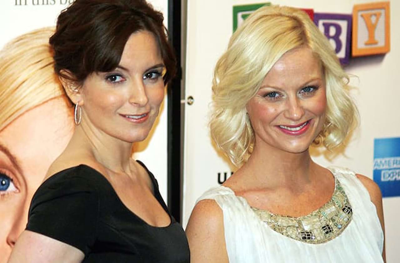 Tina Fey and Amy Poehler at Addition Financial Arena