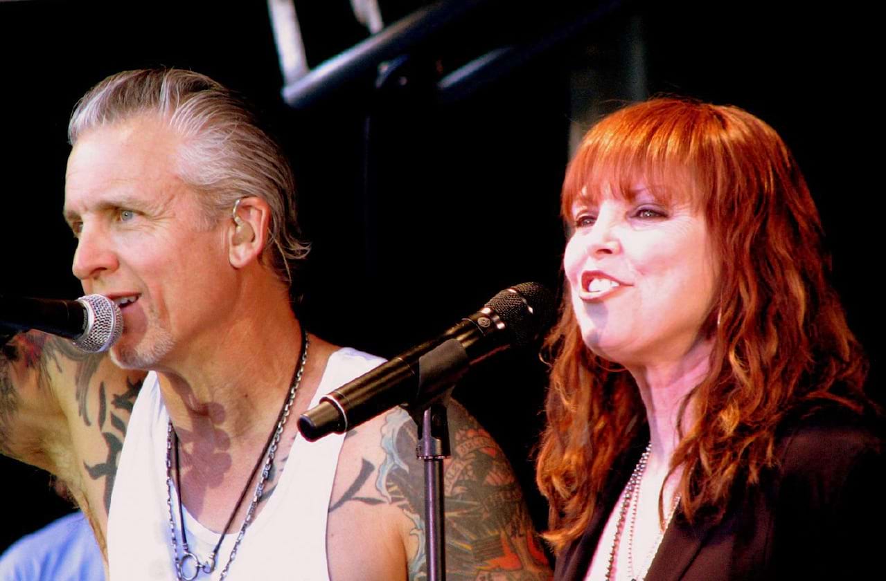 Pat Benatar and Neil Giraldo at Graceland