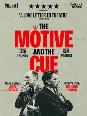 The Motive and The Cue Poster