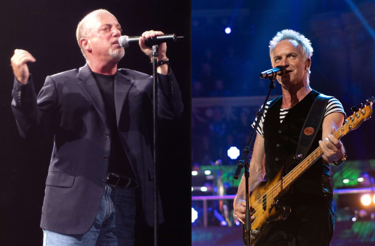 Billy Joel and Sting at Alamodome