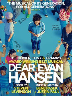 Dear Evan Hansen, New Wimbledon Theatre, London