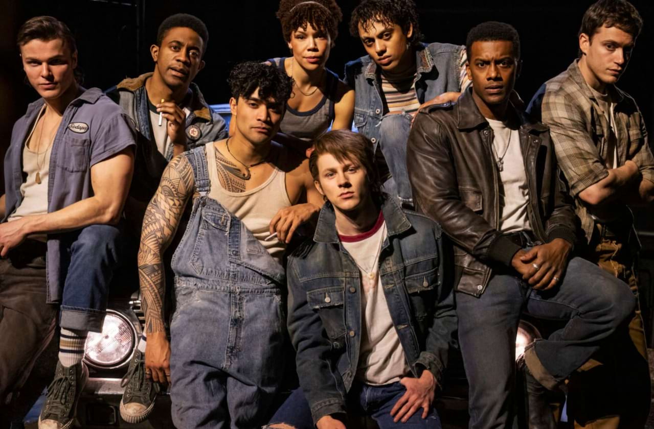 The Outsiders at Bernard B Jacobs Theater