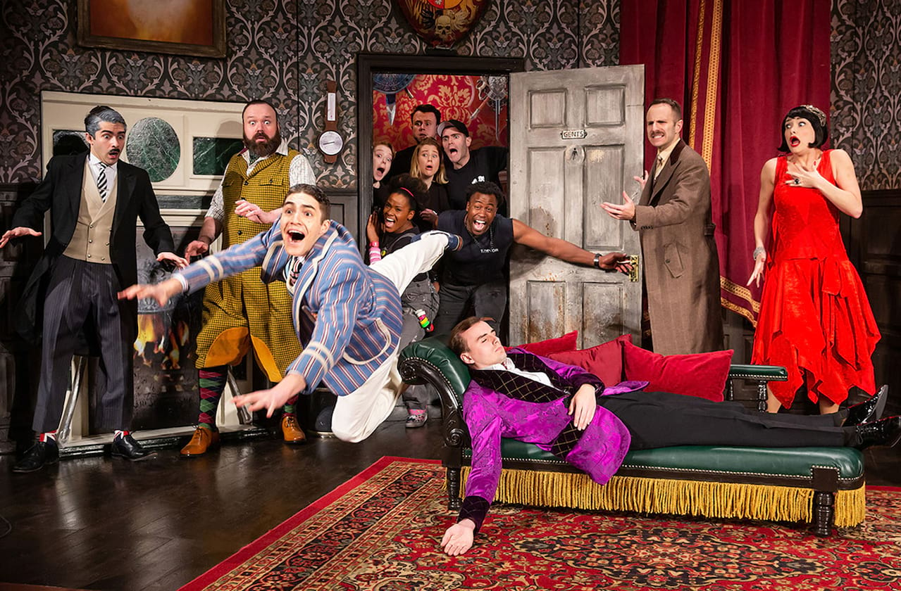 The Play That Goes Wrong at San Francisco Playhouse