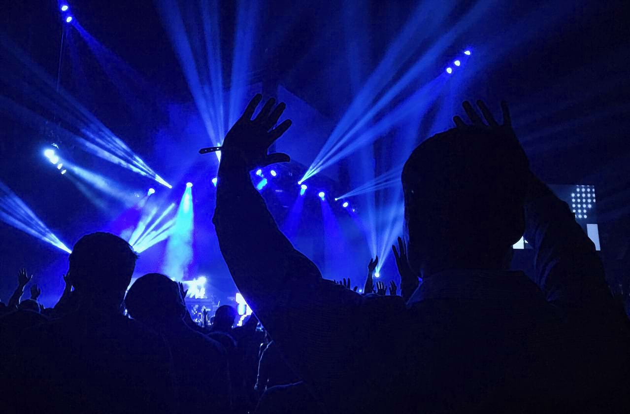 Lamp at Brooklyn Steel