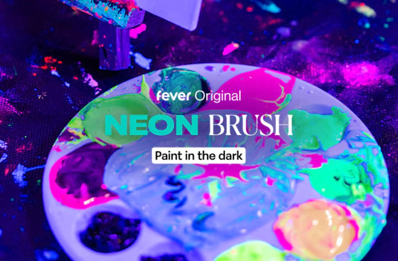 Neon Brush at Avant Garde