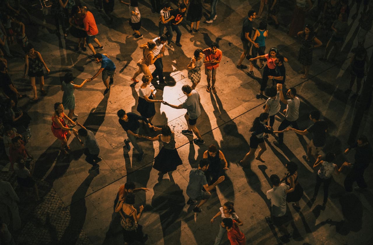 Ceilidh at M and T Bank Exchange