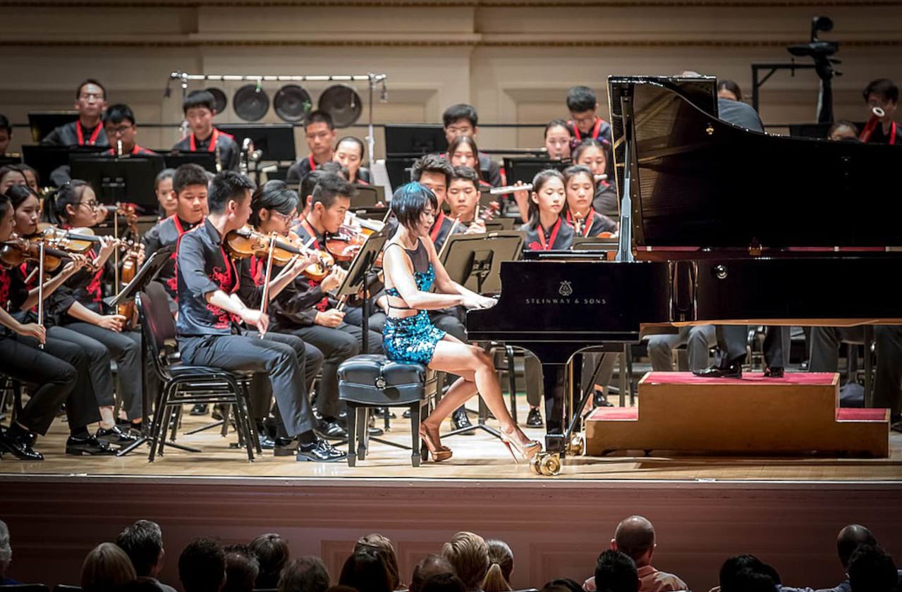 Yuja Wang and the Mahler Chamber Orchestra at Symphony Center Orchestra Hall
