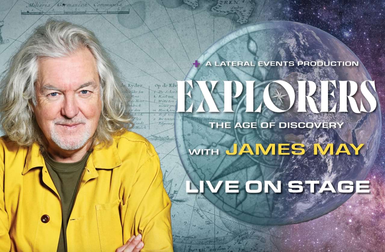James May - Explorers - The Voyage of Discovery at Stockton Globe