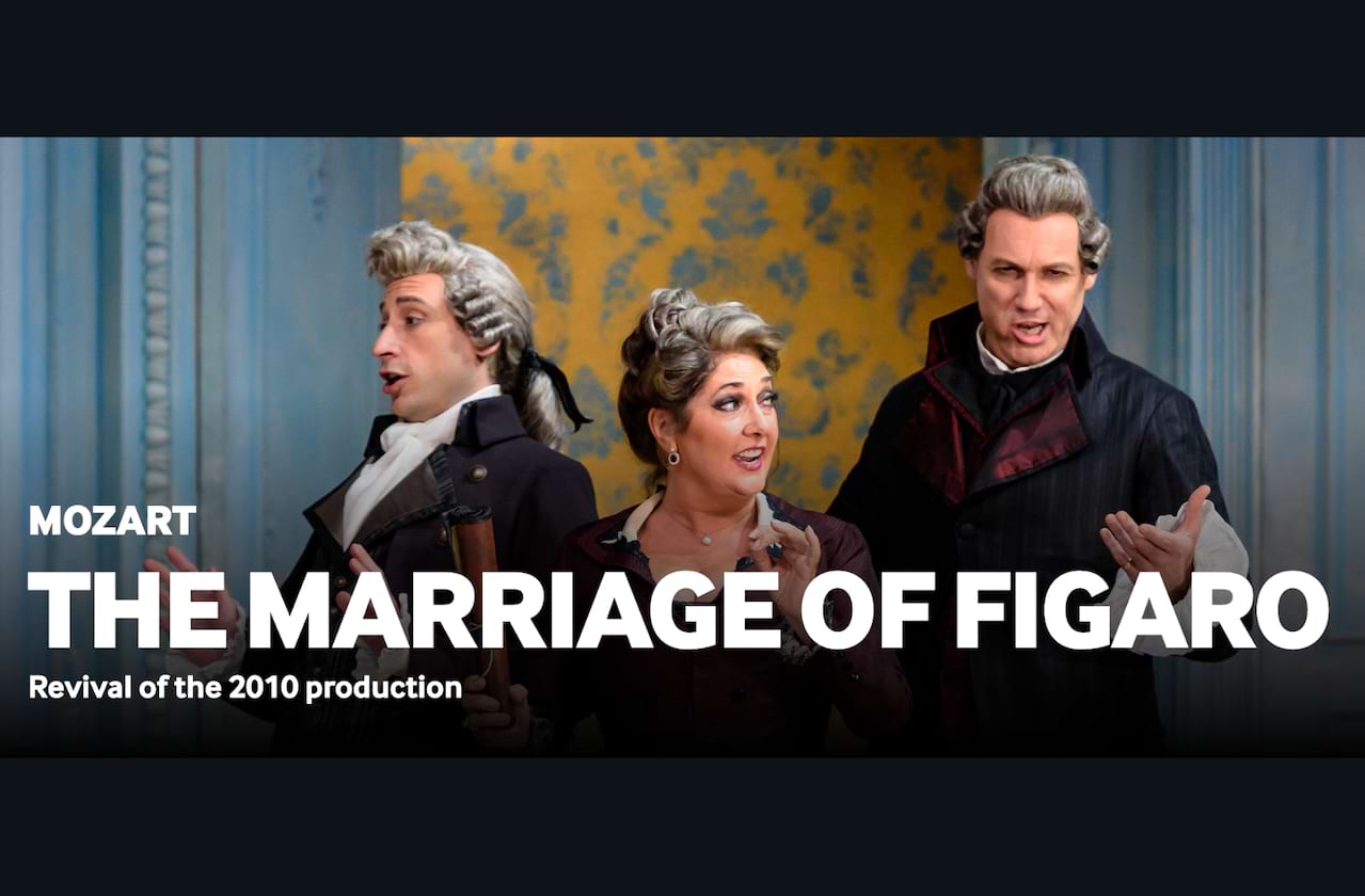 Scottish Opera - The Marriage of Figaro at Glasgow Theatre Royal